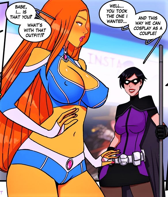 Adult Comics -  Kannel - Teen Titans - Insta Cosplay 1