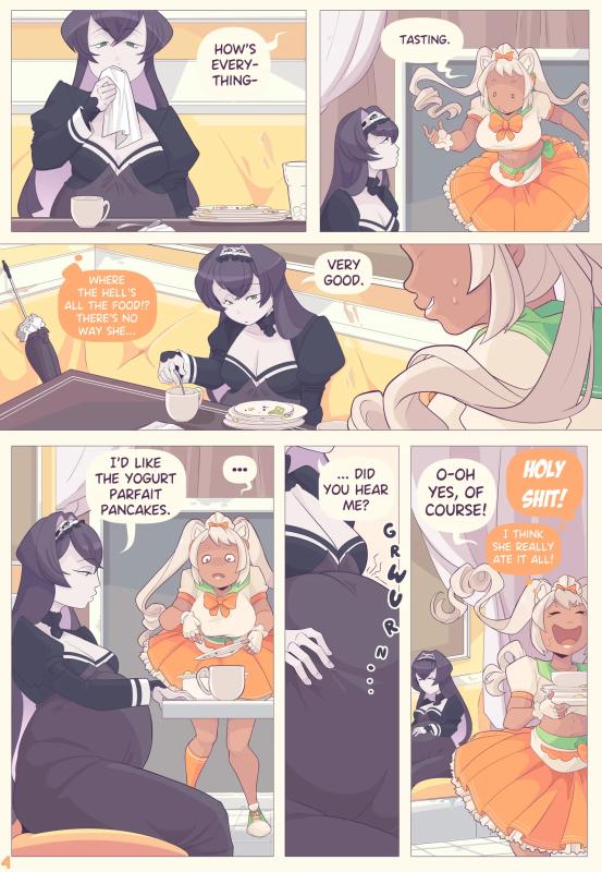 Adult Comics -  Softservice  - Stacked at the Meringue Cafe