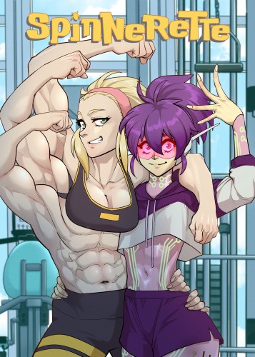 Adult Comics -  Spinnerette – Spinny and Mecha Maid Hit the Gym