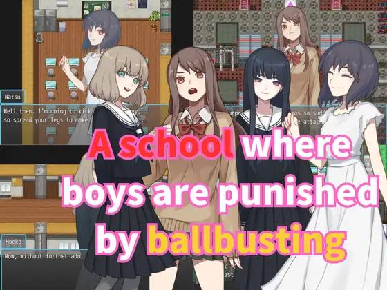 Adult Game -  Weakly Weak Masochist Men - A school where boys are punished by ballbusting  Ver.1.0 Final (eng)