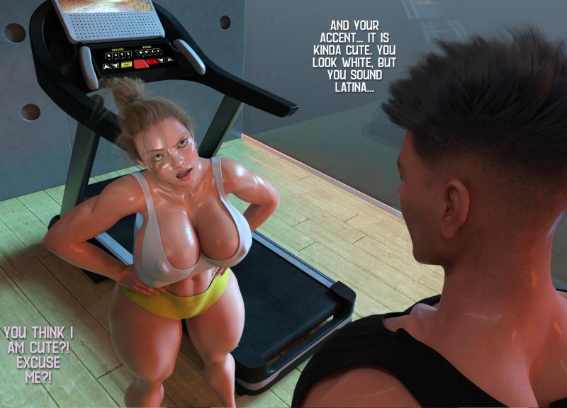 3DCG Porn Comics -  Adrasko - Bruna - Struggling (Ryona) - Ongoing