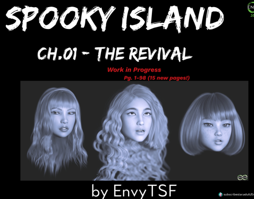 3DCG Porn Comics -  AstralBot3D - Spooky Island