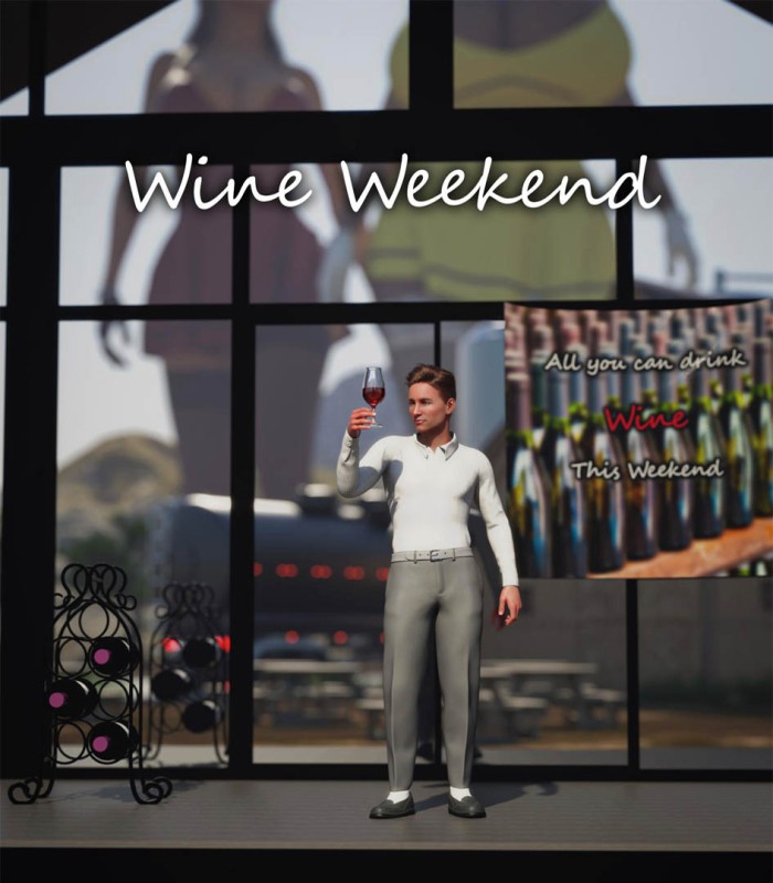3DCG Porn Comics -  Braden-GTS - Wine Weekend