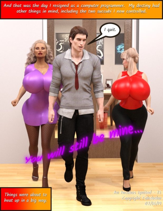 3DCG Porn Comics -  Fahzbehn - An Incubus Ignited