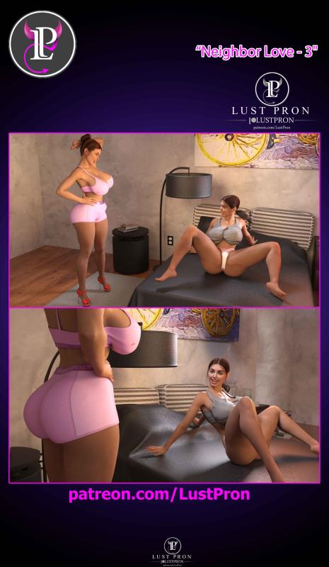 3DCG Porn Comics -  Lustpron - Neighbor Love 1-5