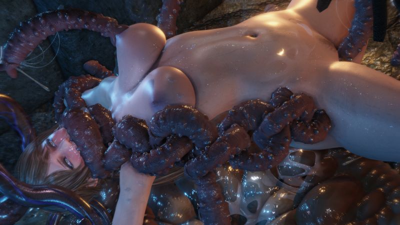 3DCG Porn Comics -  Momi - Cuffworm