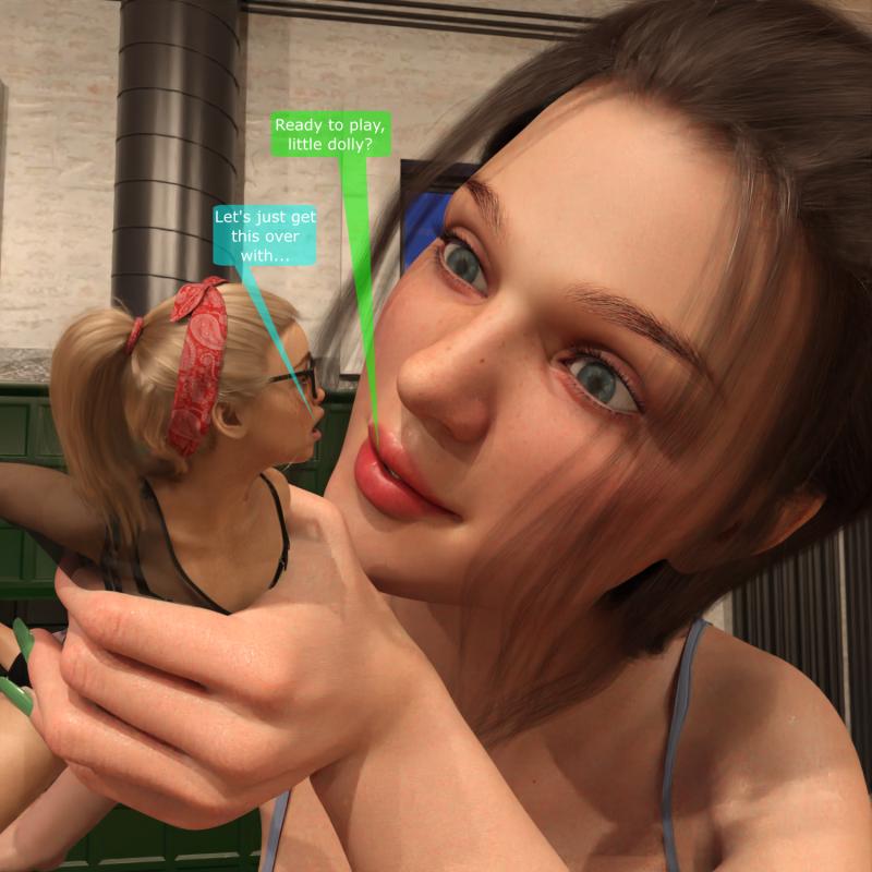 3DCG Porn Comics -  Size Shuffle By GTSDelights