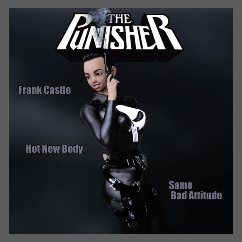 3DCG Porn Comics -  Taylor Galen Kadee - The Punisher
