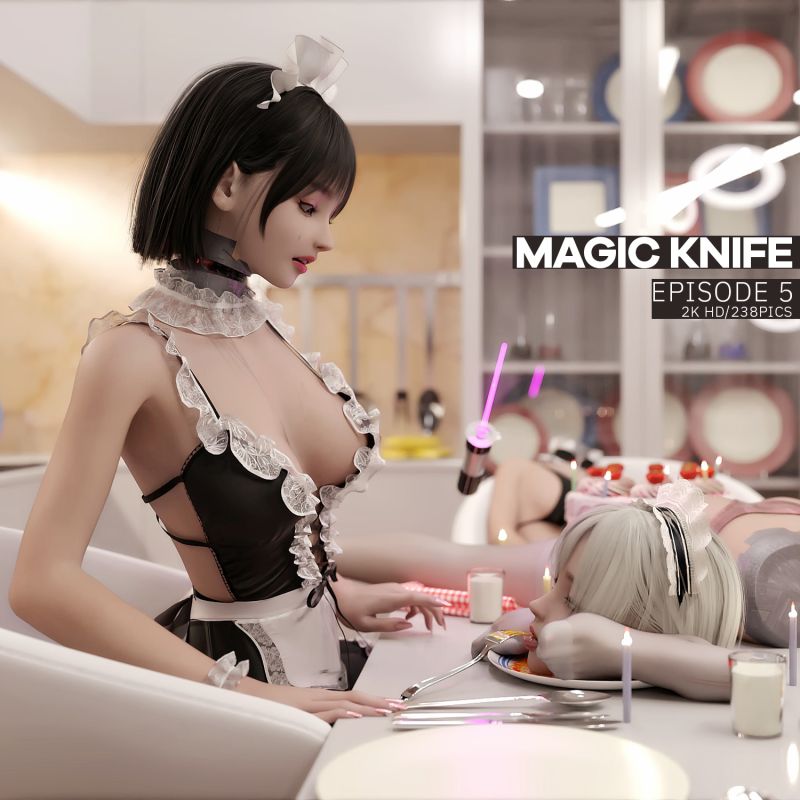 3DCG Porn Comics -  YGPX - Magic knife 5