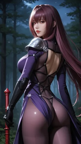 AI Porn Comics -  AI Generated - Scathach Fate