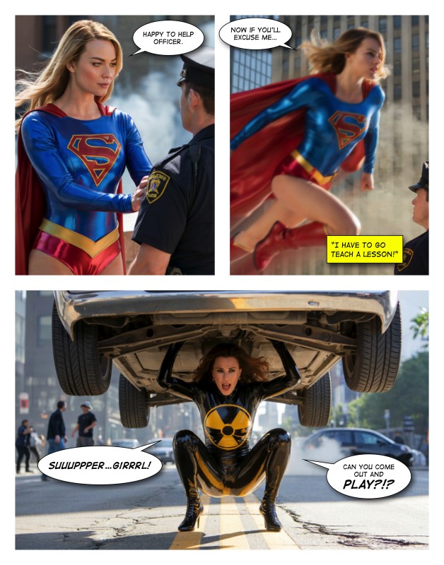 AI Porn Comics -  Dferg24 - Supergirl