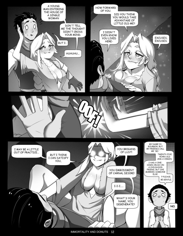Adult Comics -  Bankage - Elfie