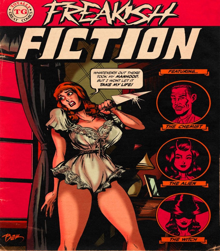 Adult Comics -  Bezek - Freakish Fiction