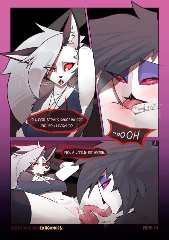 Adult Comics -  Octavia's birthday surprise (Helluva Boss)