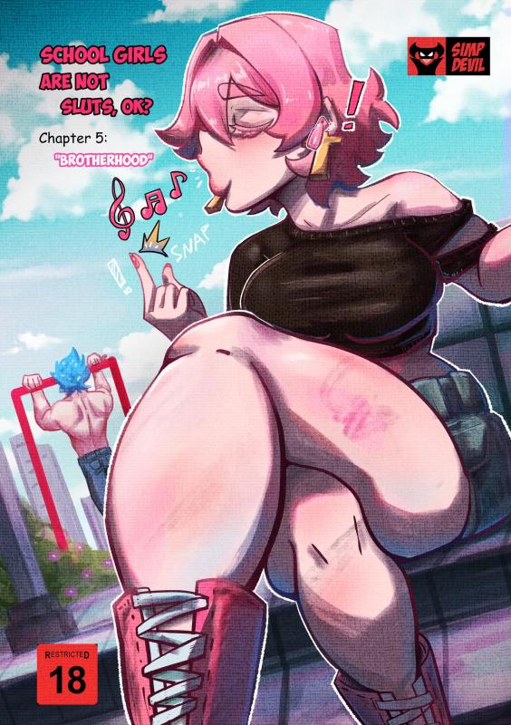 Adult Comics -  Simp Devil - School girls are not sluts,OK? Chapter 5