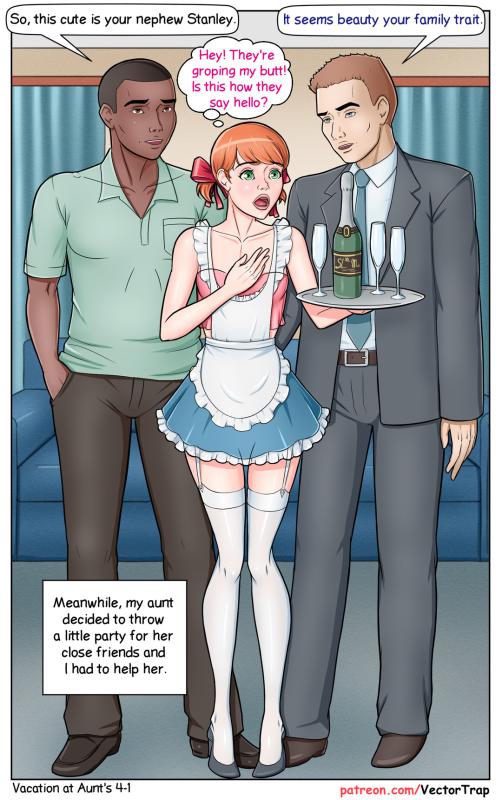 Adult Comics -  Vector Trap - Vacation at Aunt's