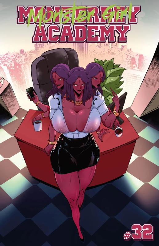 Adult Comics -  Worky Zark - Monster Girl Academy #32