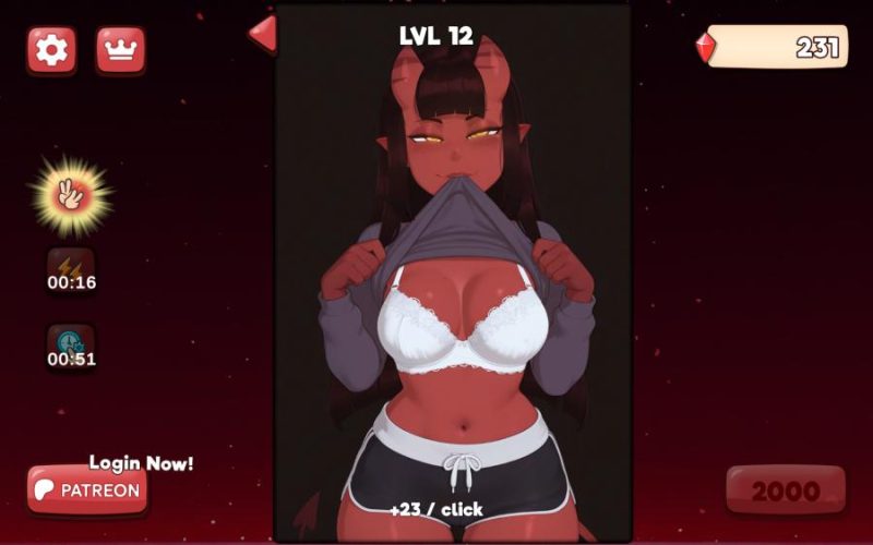 Adult Game -  Hot bunny, Tap-Tap Legends - Meru Clicker Ver.1.0 Win/Android